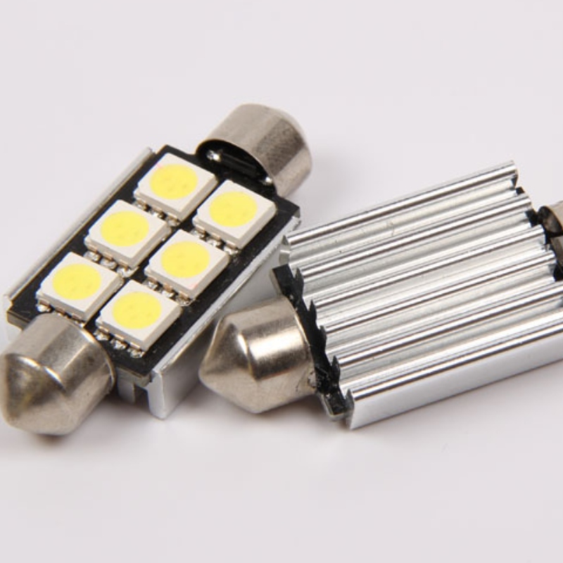 5050 6smd canbus без грешки 36 мм автомобил led фестон светлина светещ интериор